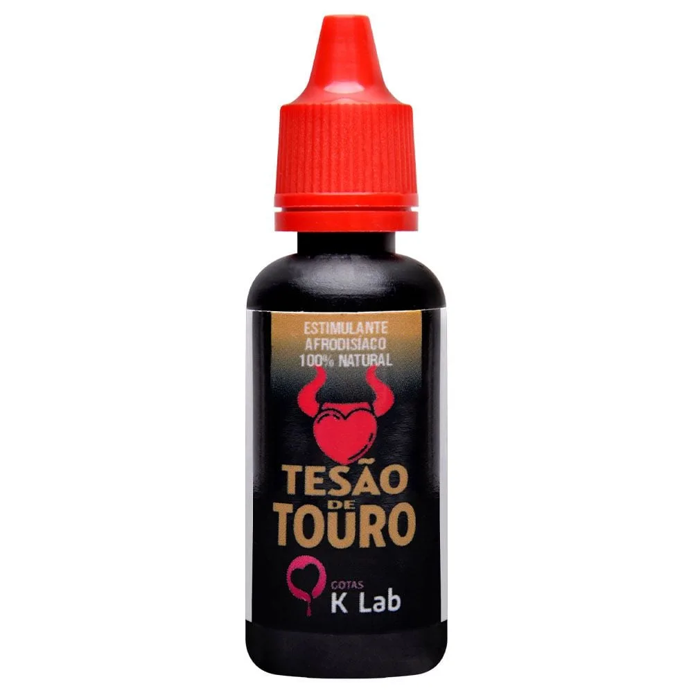 Tesão De Touro Gotas Afrodisíacas 20ml K-lab