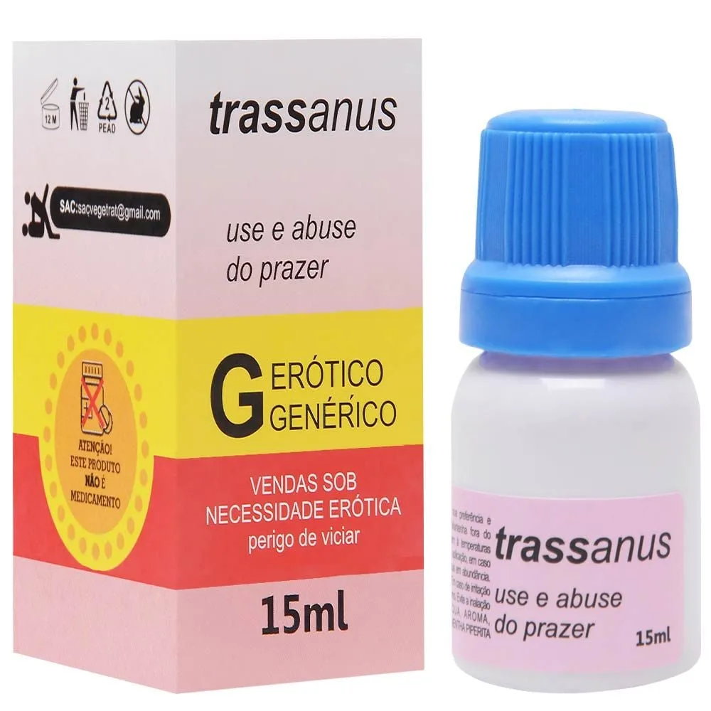 Trassanus Gel Beijo Grego 15ml Segred Love