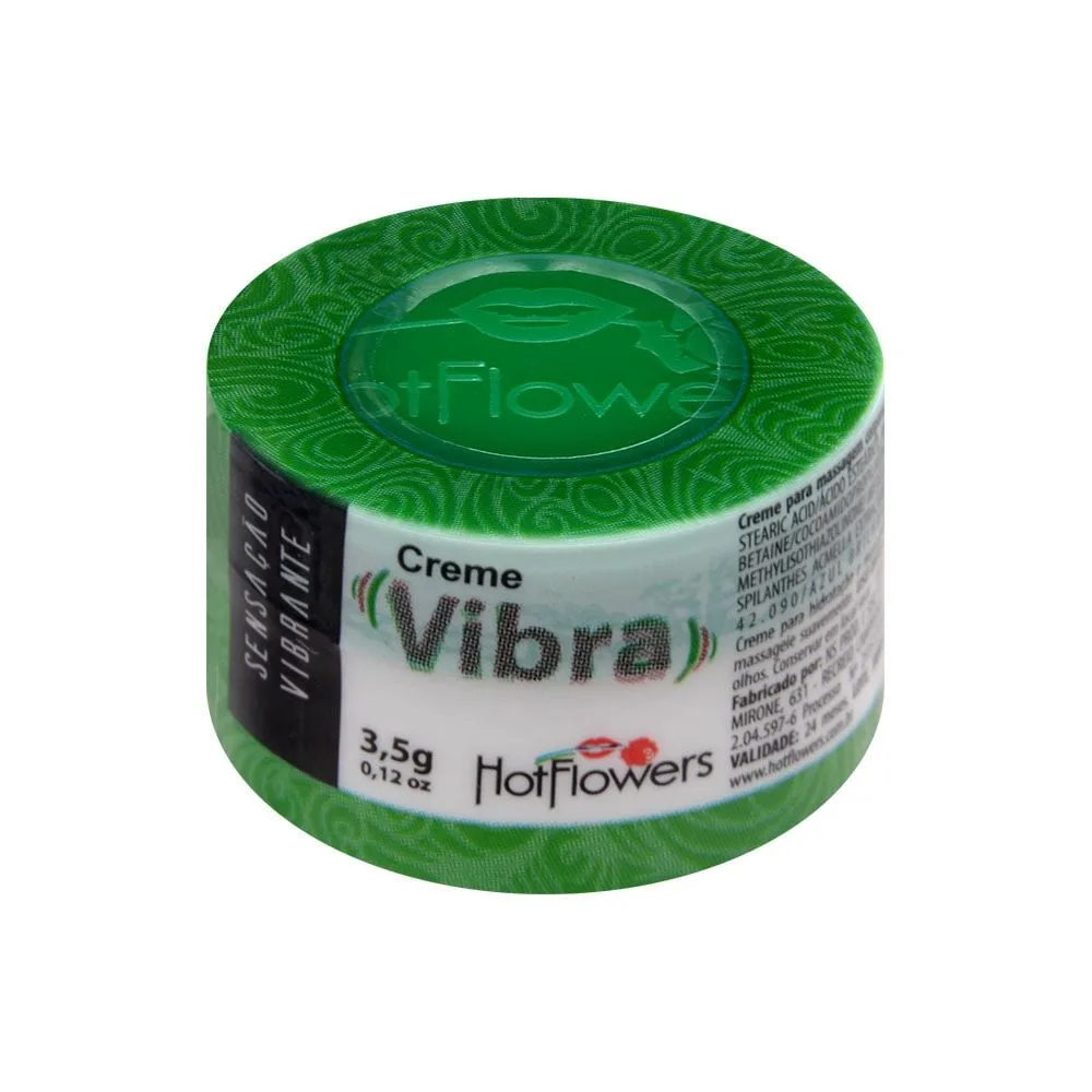 Vibra Creme Funcional 3,5g Hot Flowers