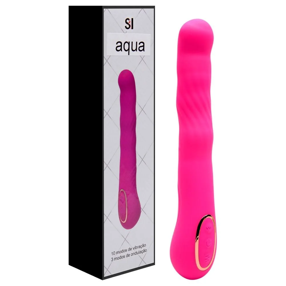 Vibrador 10 Modos Ondulações Aqua Alwup Sexy Import