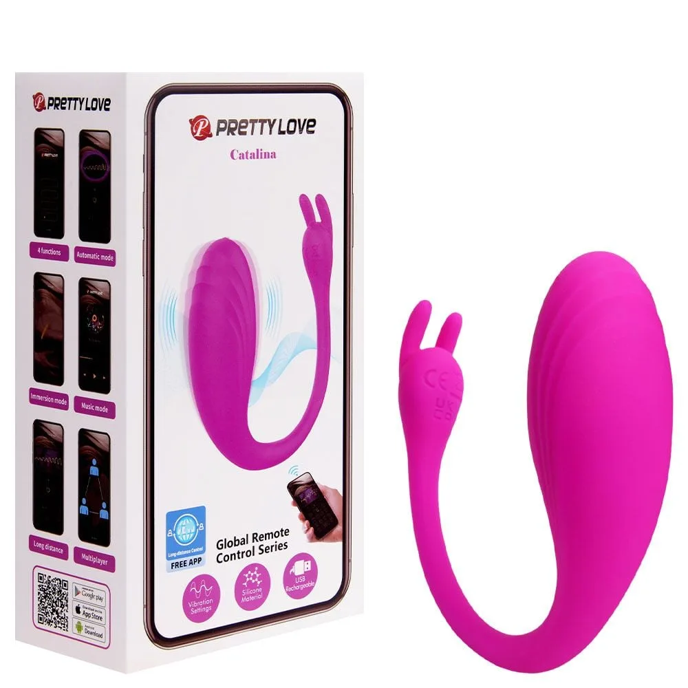 Vibrador App Bluetooth 12 Modos Catalina Pretty Love Vipmix