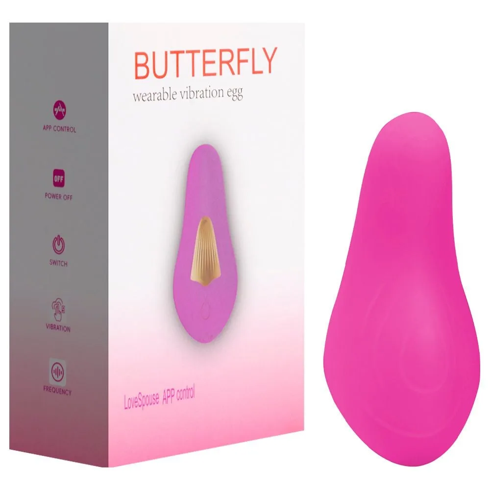 Vibrador Calcinha 9 Modos Via App Butterfly Vipmix