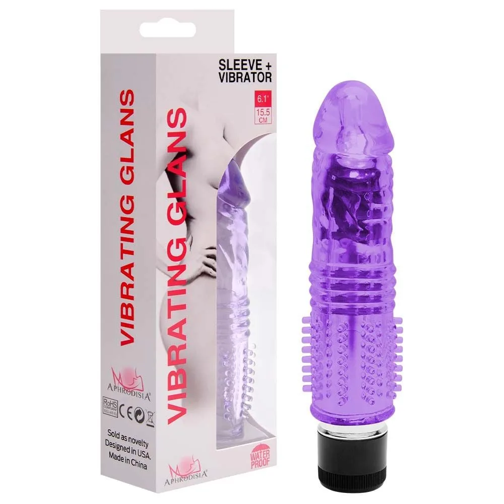 Vibrador Com Capa Formato Pênis Perfect Touch Vibe Vipmix