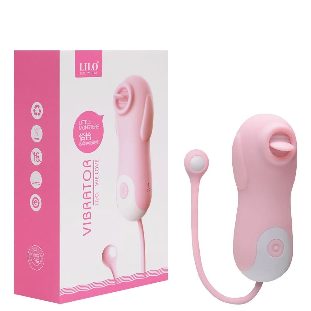 Vibrador Linguinha 10 Vibrações Lilo Vipmix