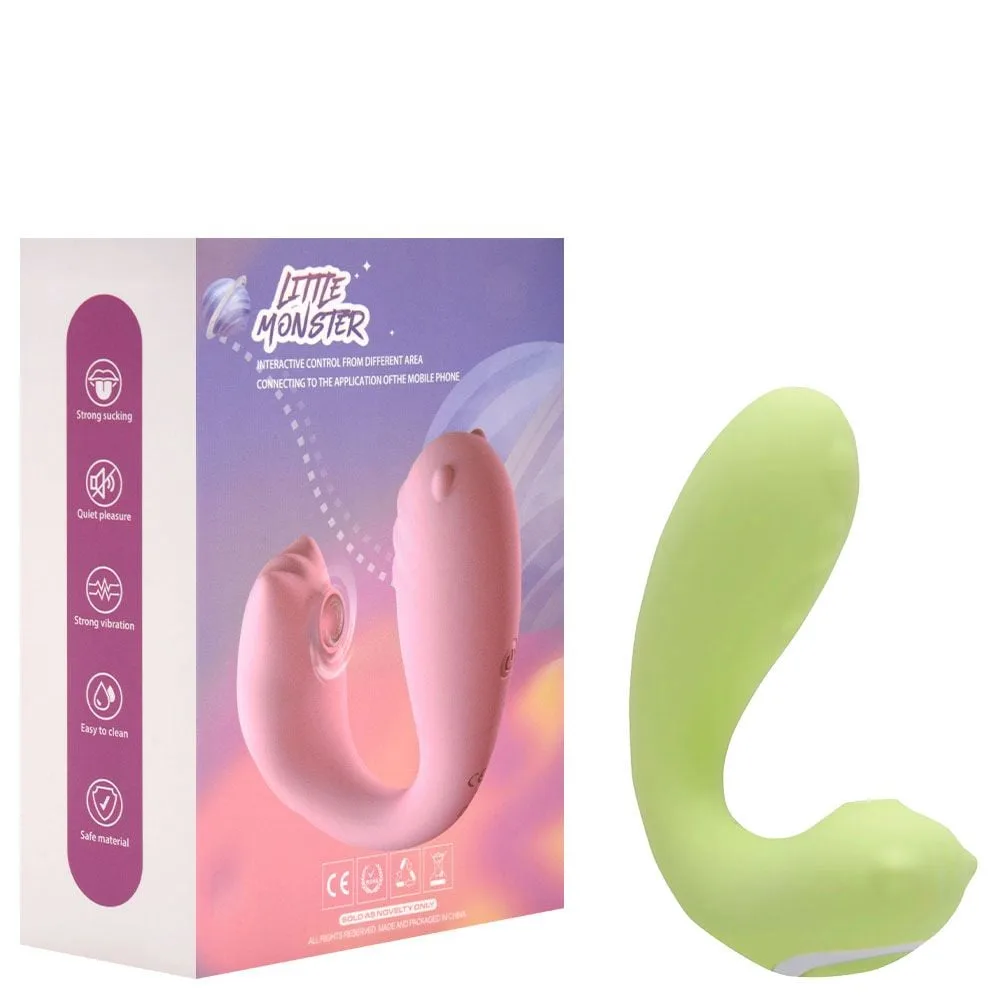 Vibrador Little Monster Pulsação Via App Sexy Import