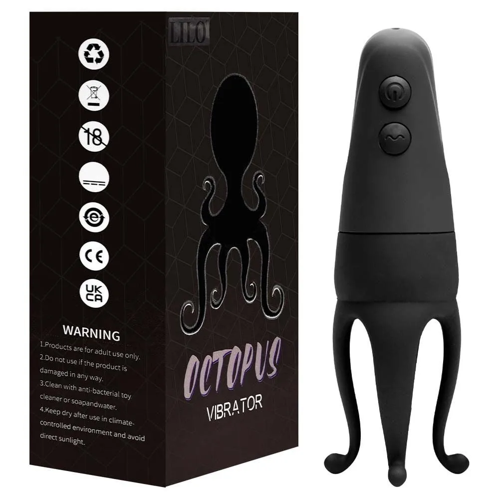 Vibrador Octopus Lilo 10 Vibrações Usb Vipmix