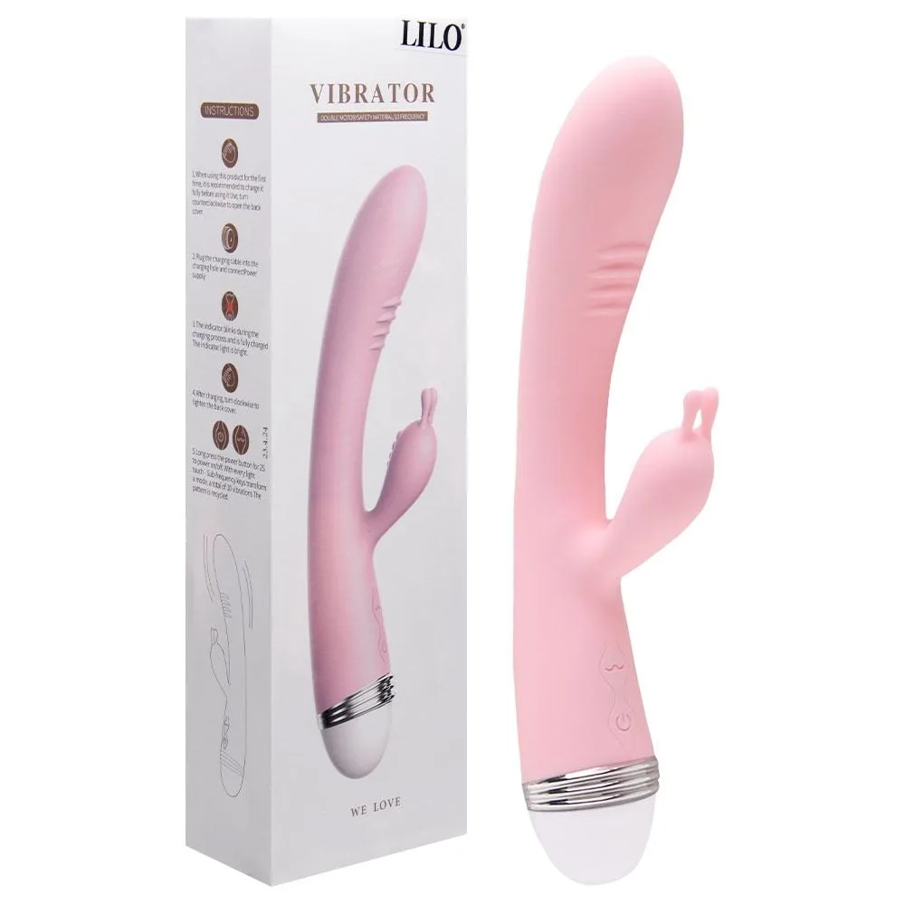Vibrador Ponto G Estimula Clítoris Usb Lilo Vipmix