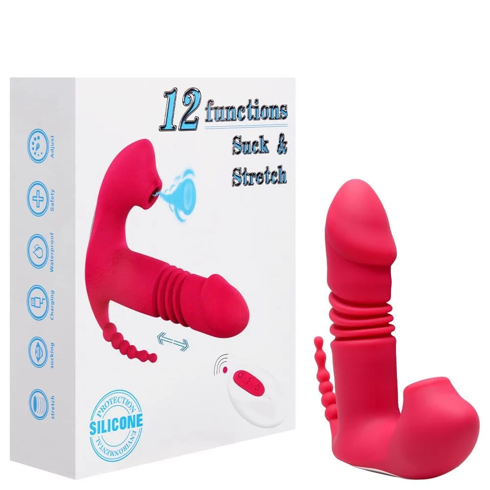 Vibrador Pulsação Vai E Vem Wireless Suck Sexy Import