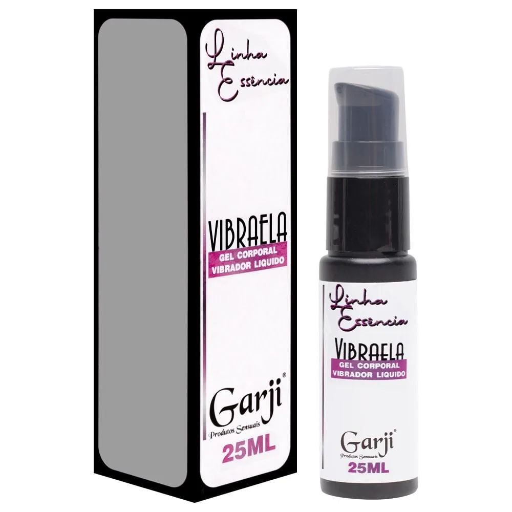 Vibraela Gel Excitante Vibrador Líquido 25ml Garji