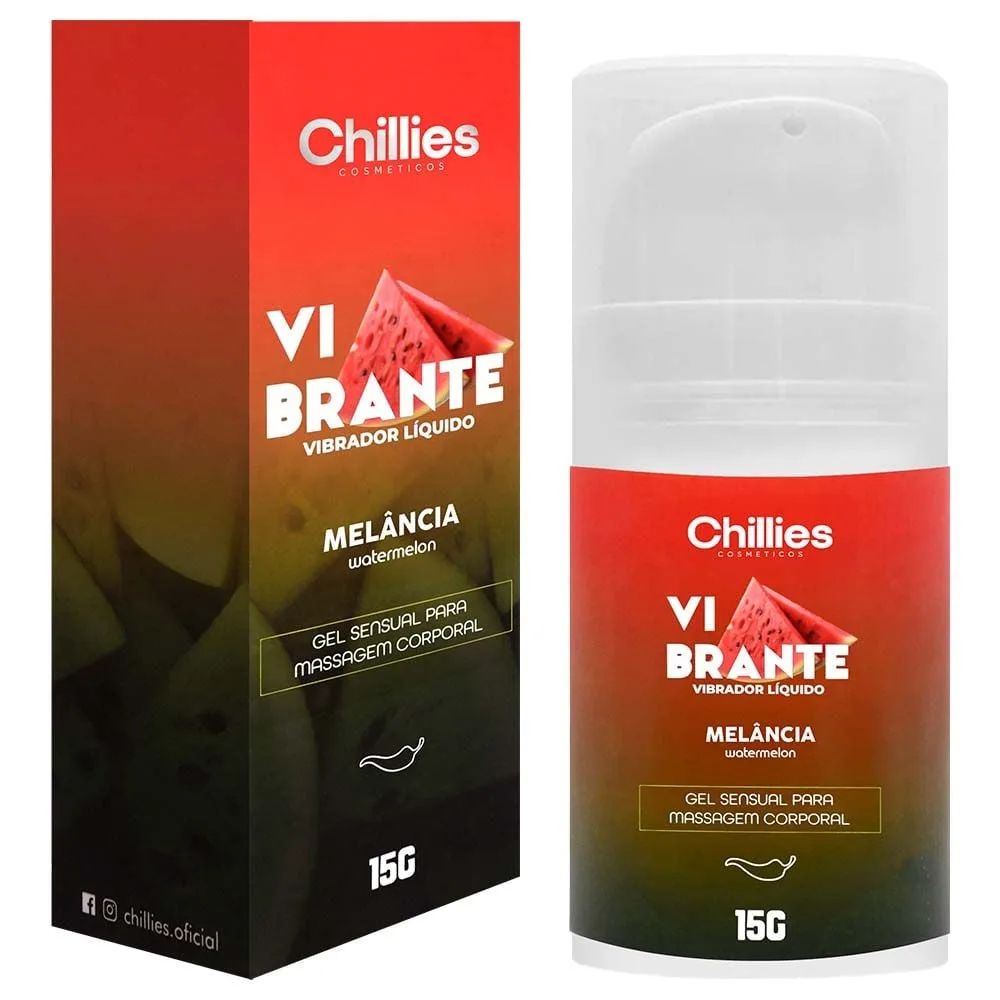 Vibrante Vibrador Líquido Aromático 15g Chillies
