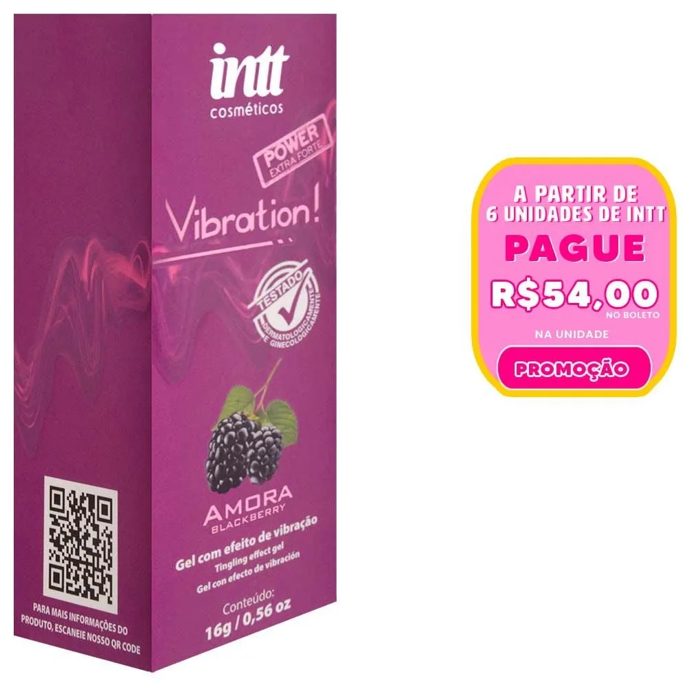 Vibration Gel Amora Power Vibração Hot 17ml Intt