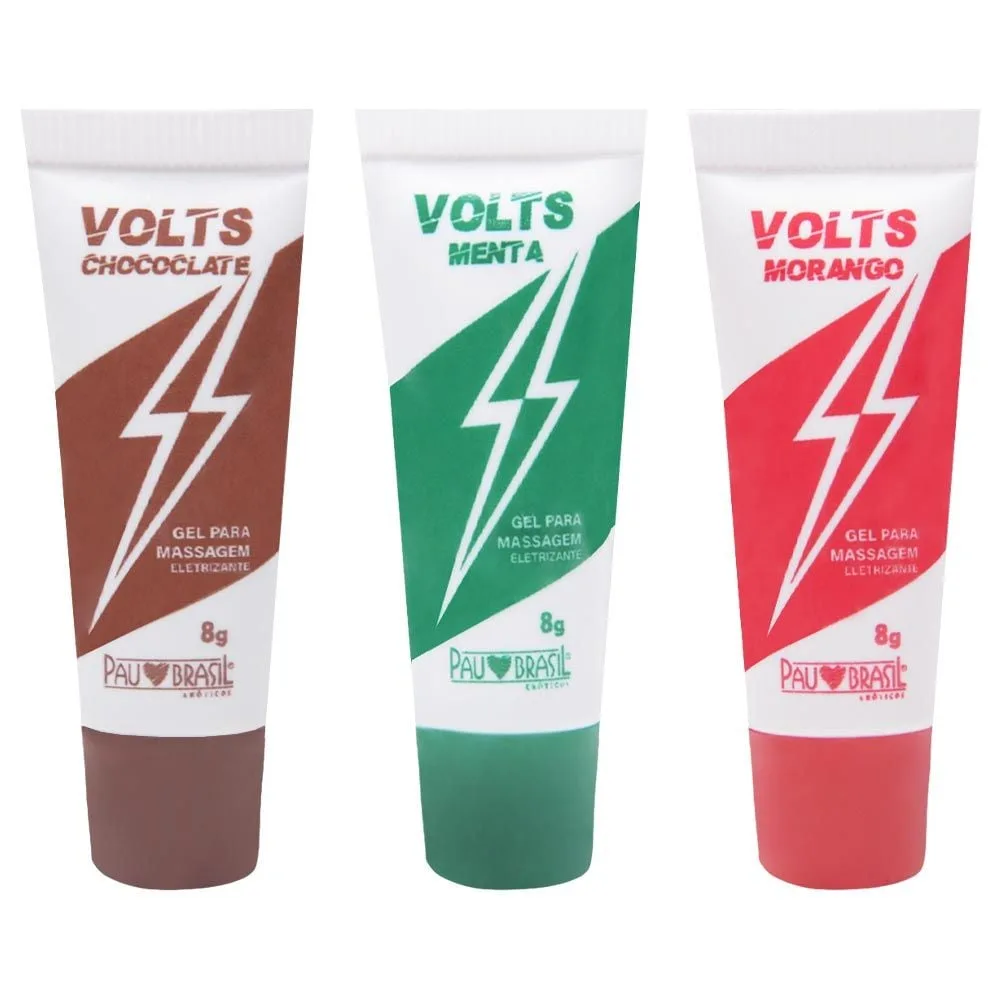 Volts Vibrador Líquido Aromático 8g Pau Brasil