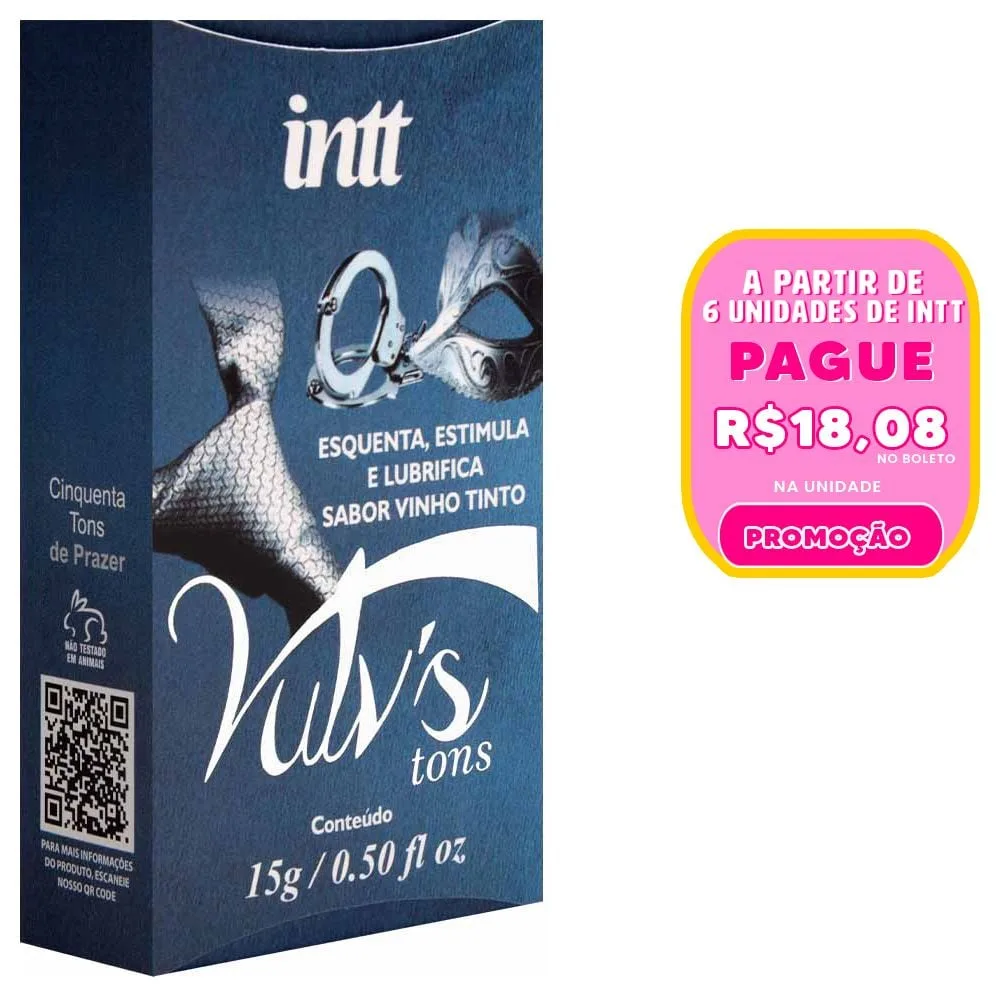 Vulv's Tons Excitante Hot Vinho Tinto 15g Intt